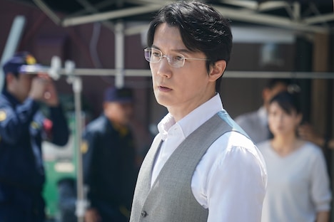 映画「沈黙のパレード」より、福山雅治演じる湯川学。(c)2022「沈黙のパレード」製作委員会