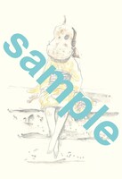 初回特典の松本大洋イラストポストカード。