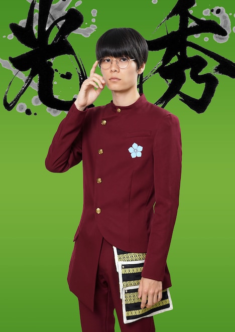 明智光秀を演じる萩原利久。