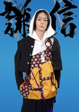 上杉謙信を演じる犬飼貴丈。