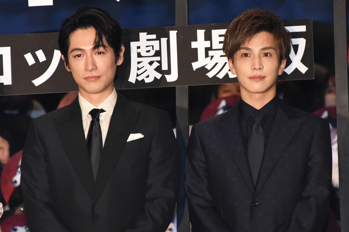 左からディーン・フジオカ、岩田剛典。