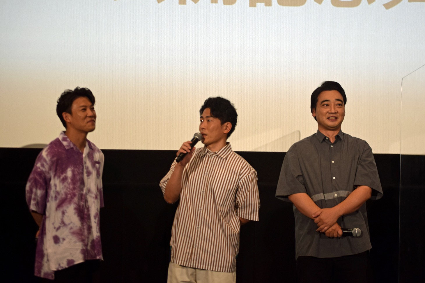 「それいけ！アンパンマン ドロリンとバケ～るカーニバル」公開記念舞台挨拶の様子。