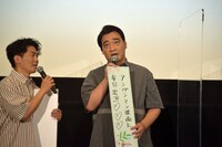 「それいけ！アンパンマン ドロリンとバケ～るカーニバル」公開記念舞台挨拶の様子。