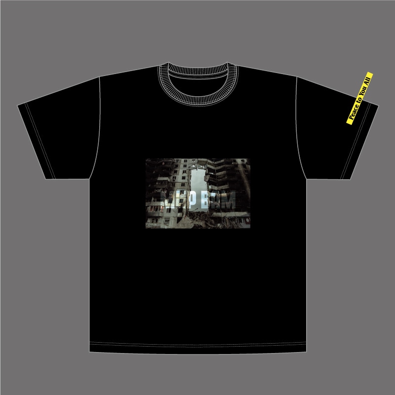 「ウクライナから平和を叫ぶ」チャリティTシャツ（2022年）