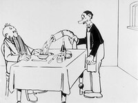 「とても短い昼食」