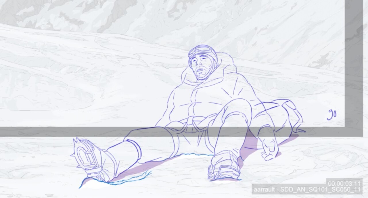 「神々の山嶺」谷口ジローの画力を受け継いだ写実的な表現を追求、絵コンテなど到着