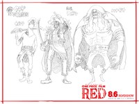 クラゲ海賊団の設定画。