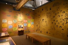 「鈴木敏夫とジブリ展」の様子。