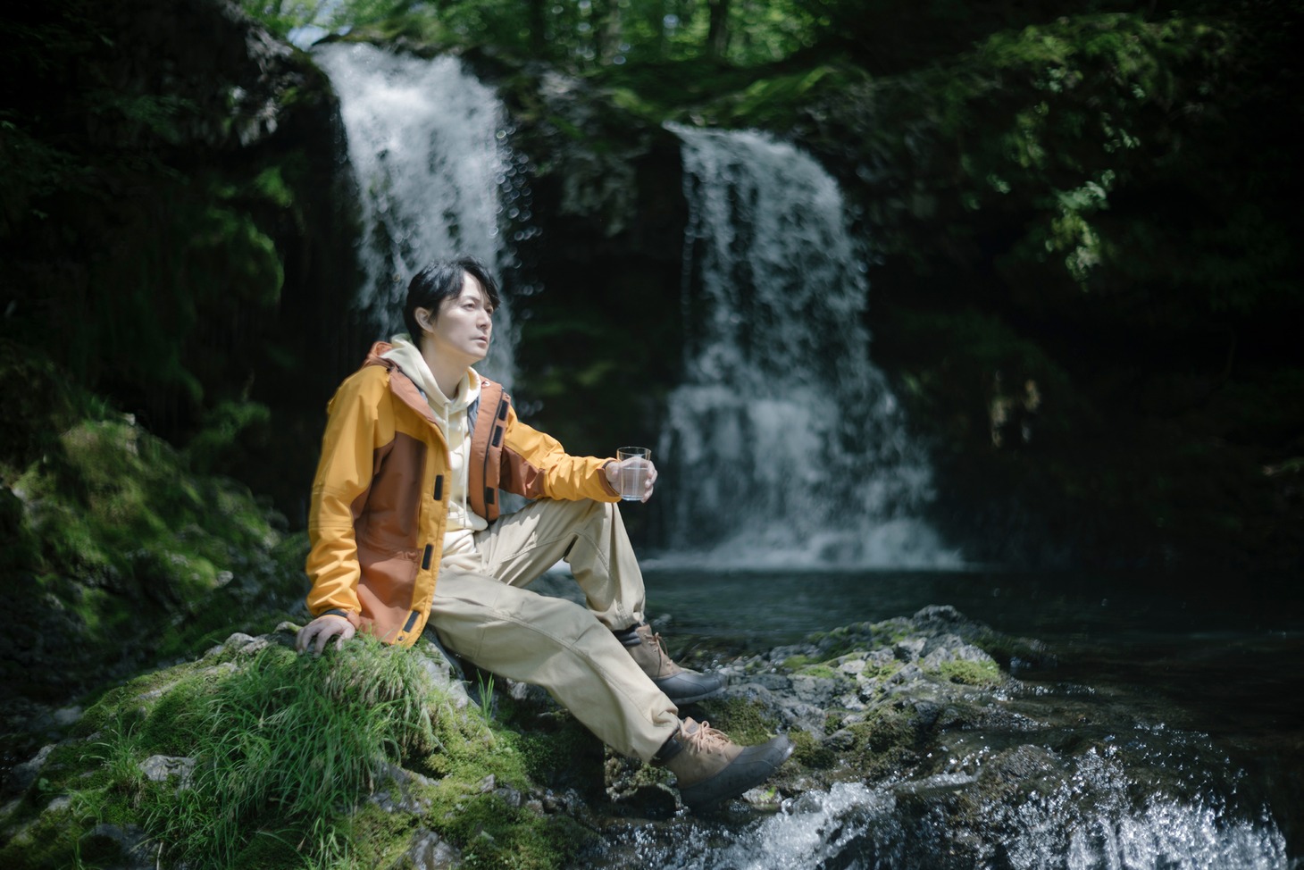 CM「ジャパネットウォーター きれいだ。」篇グラフィック広告
