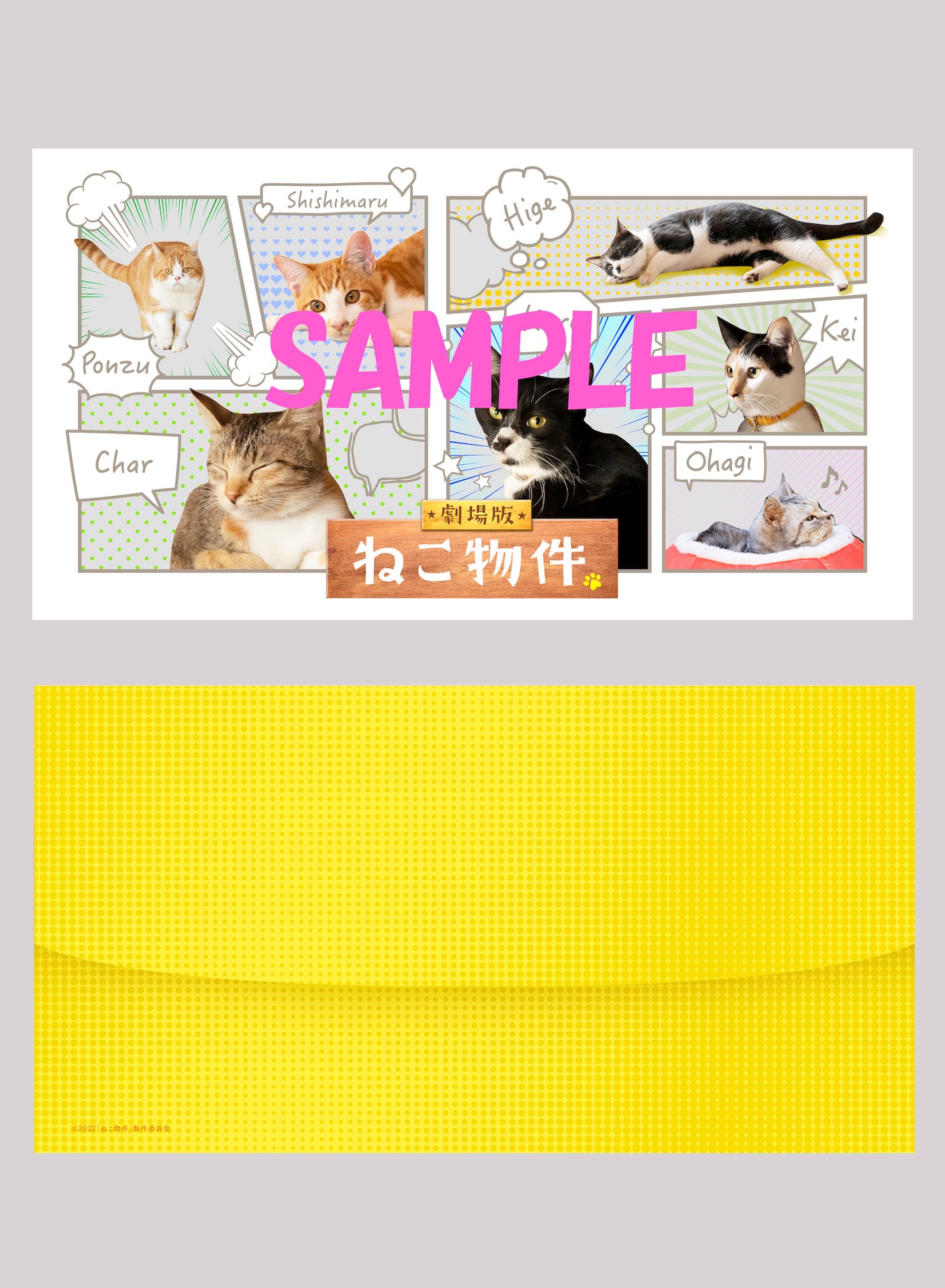 ムビチケ特典となるマルチファイル。
