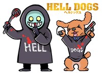 映画オリジナルキャラクターの“ヘルくん＆ドッグス”。