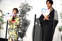 左から橋本環奈、杉野遥亮。