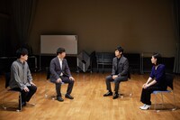 「『ドライブ・マイ・カー』と濱口竜介監督の世界」収録の様子。