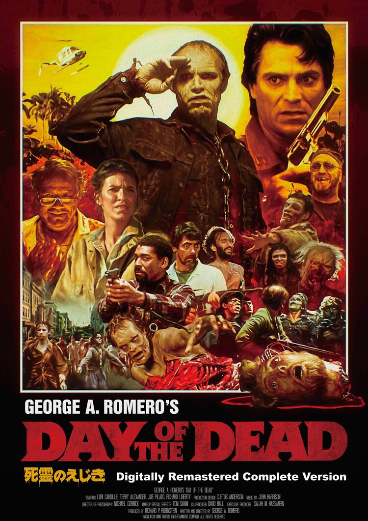 「死霊のえじき（デジタル・リマスター完全版）」ポスタービジュアル (c)MCMLXXXV-MMII Taurus Entertainment Company All Rights Reserved.