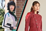 左から鶴嶋乃愛扮するイズ、アンジェラ芽衣演じる神代玲花。