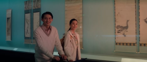 「三越伊勢丹×東京国立博物館コラボレーションギフト」ショートムービーの場面写真。