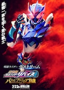 仮面ライダーデストリームのキャラクターポスター。