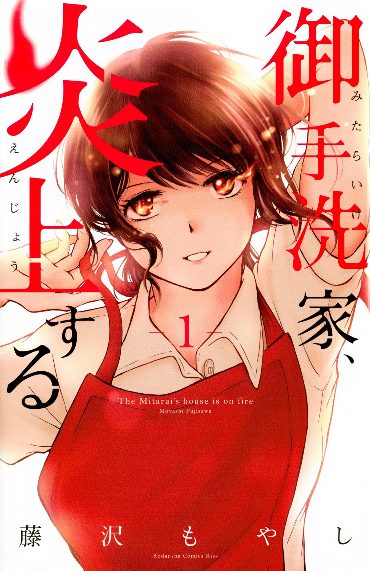原作「御手洗家、炎上する」1巻書影