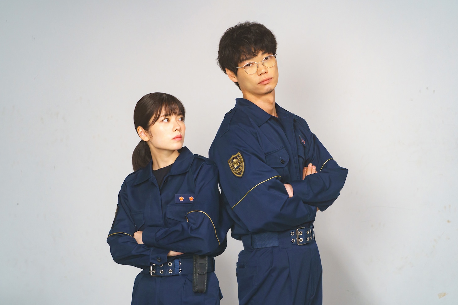 左から小芝風花演じる真野一花、笠松将演じる宇田川和人。