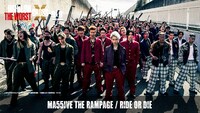 MA55IVE THE RAMPAGEによる「RIDE OR DIE」の先行配信用ジャケット写真。