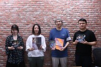 左から奥浜レイラ、月永理絵、森直人、徐昊辰。