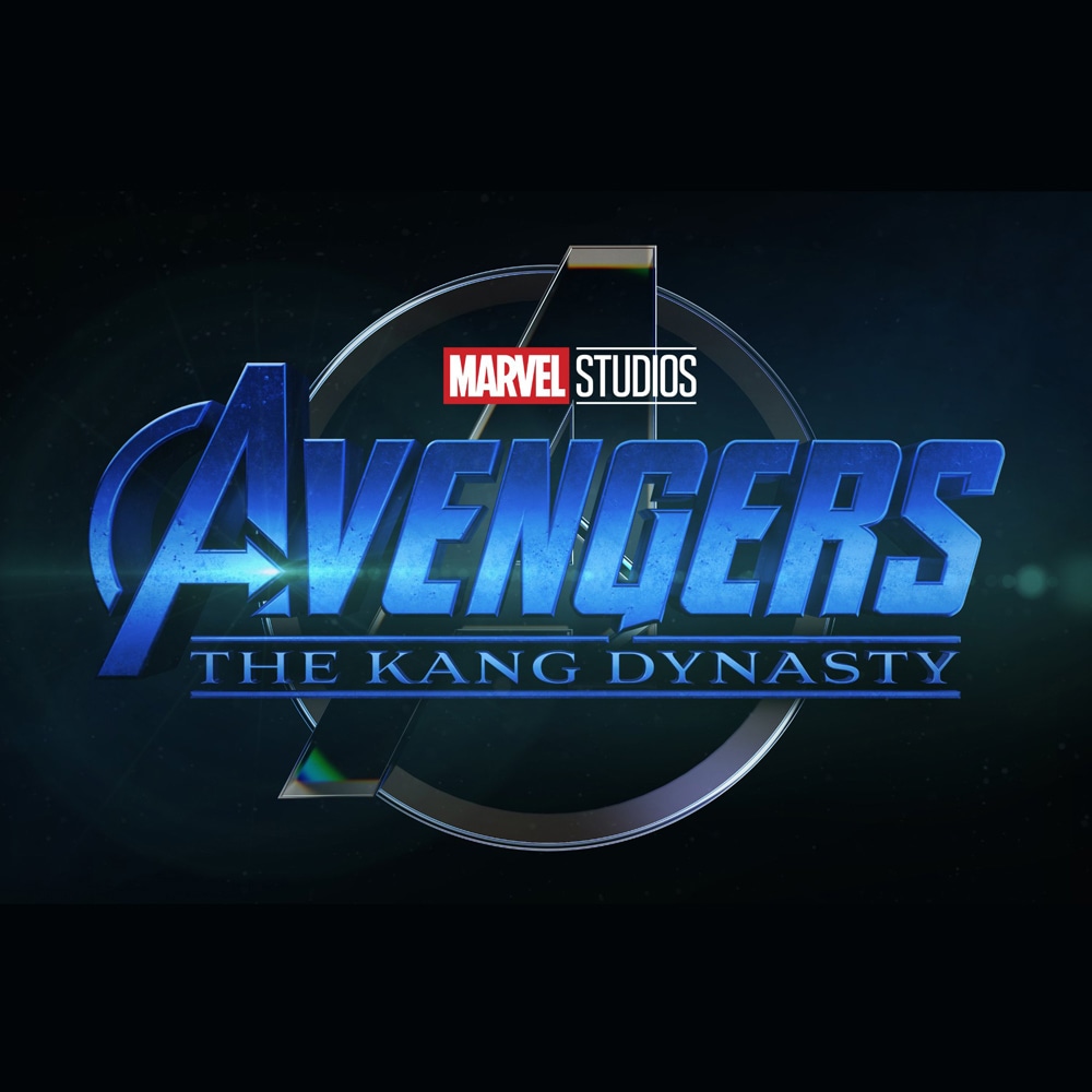 「Avengers: The Kang Dynasty（原題）」ロゴ