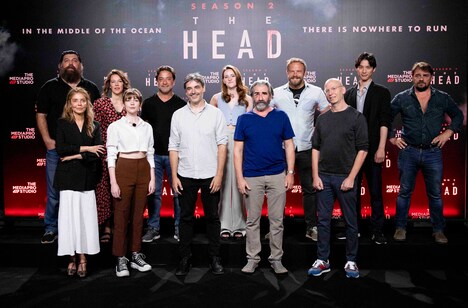 「THE HEAD」Season2国際取材会の様子。