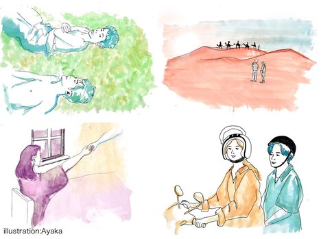 「裸足で鳴らしてみせろ」イラスト （illustration：Ayaka）