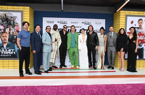 「ブレット・トレイン」ワールドプレミアの様子。