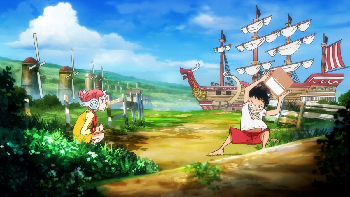 One Piece 映画との連動エピソード放送 ルフィとシャンクス ウタの出会い描く 映画ナタリー
