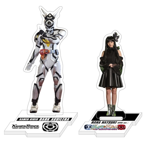アクリルスタンド（夏木花（悪魔ver.） / 仮面ライダーダークアギレラ）イメージ。