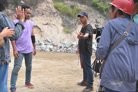 「復讐は私にまかせて」メイキング写真