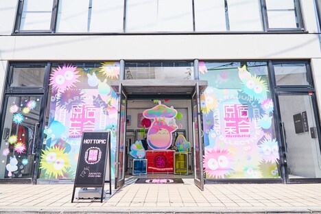 ポップアップストアの外観。