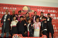 「ONE PIECE FILM RED」の公開記念舞台挨拶の様子。
