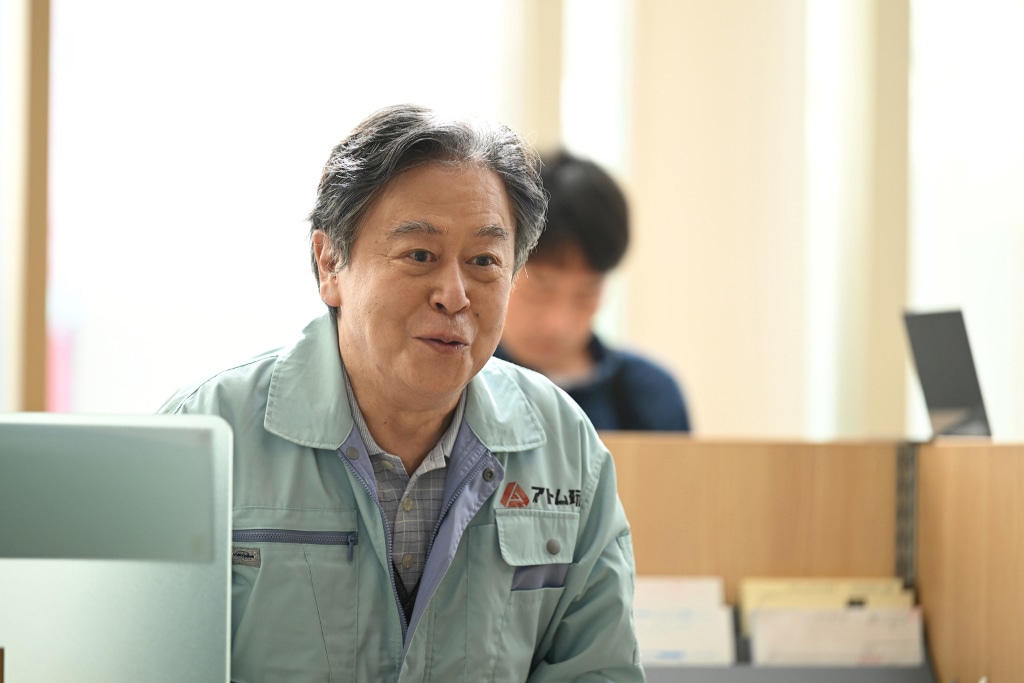 風間杜夫演じる富永繁雄。