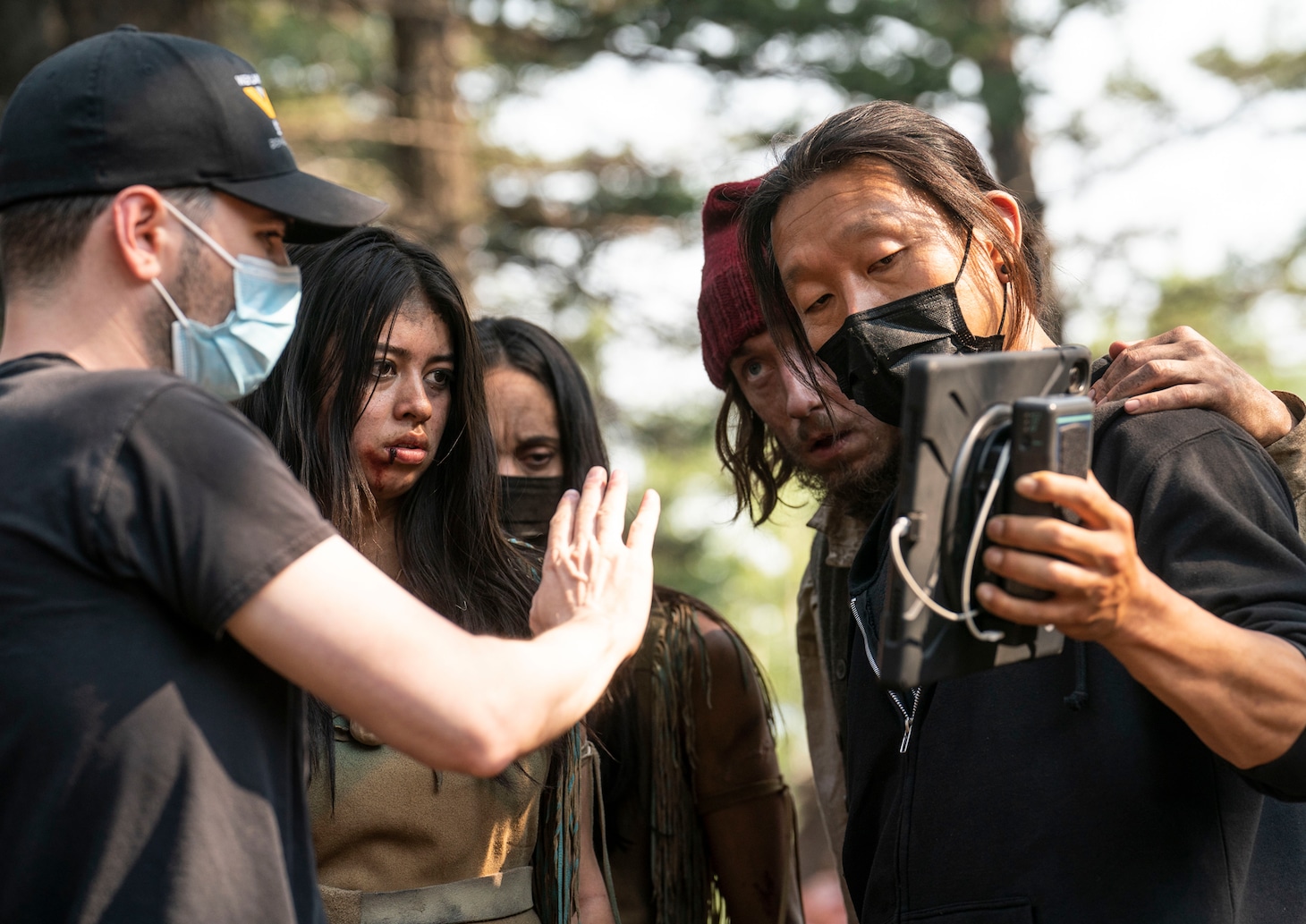 「プレデター：ザ・プレイ」メイキング写真