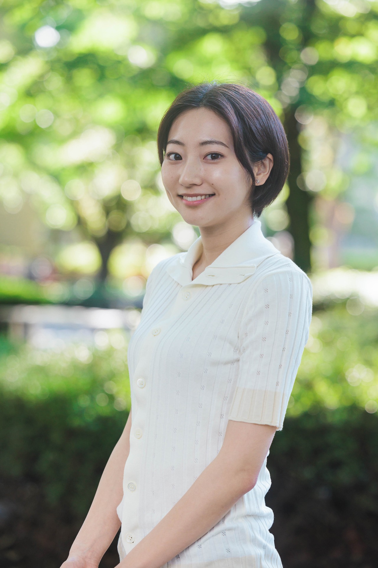 水野一美役の武田玲奈。