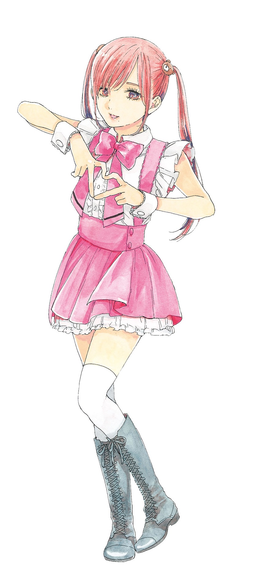 五十嵐れおの原作イラスト。(c)平尾アウリ/徳間書店