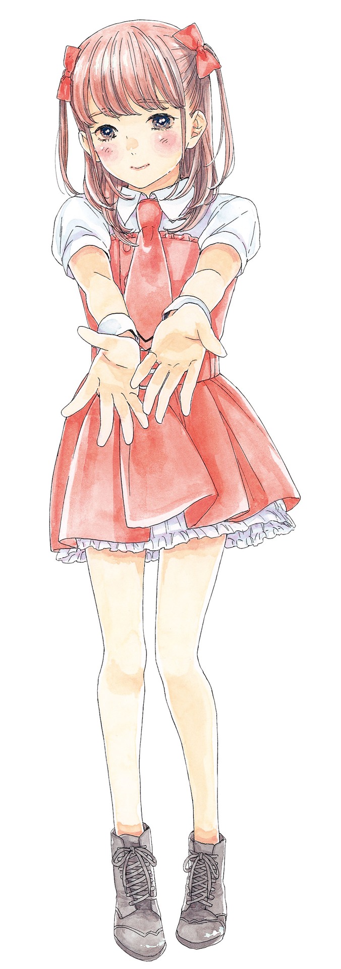 市井舞菜の原作イラスト。(c)平尾アウリ/徳間書店