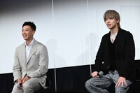 「アキラとあきら」会社員試写会の様子。