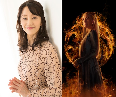 左から田中敦子、レイニス・ヴェラリオン。