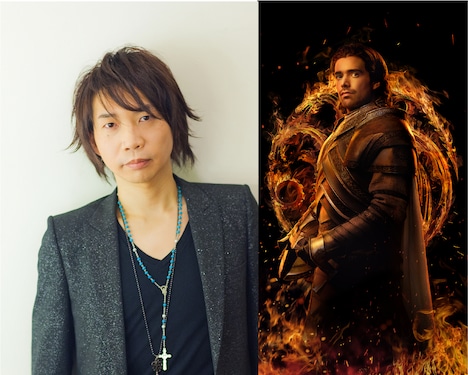 左から諏訪部順一、クリストン・コール。