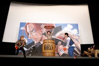 樽から田中真弓がサプライズ登場した瞬間の様子。