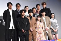 「バイオレンスアクション」公開記念舞台挨拶の様子。
