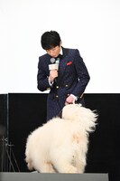 ぐるぐる回り出すベック（手前）。