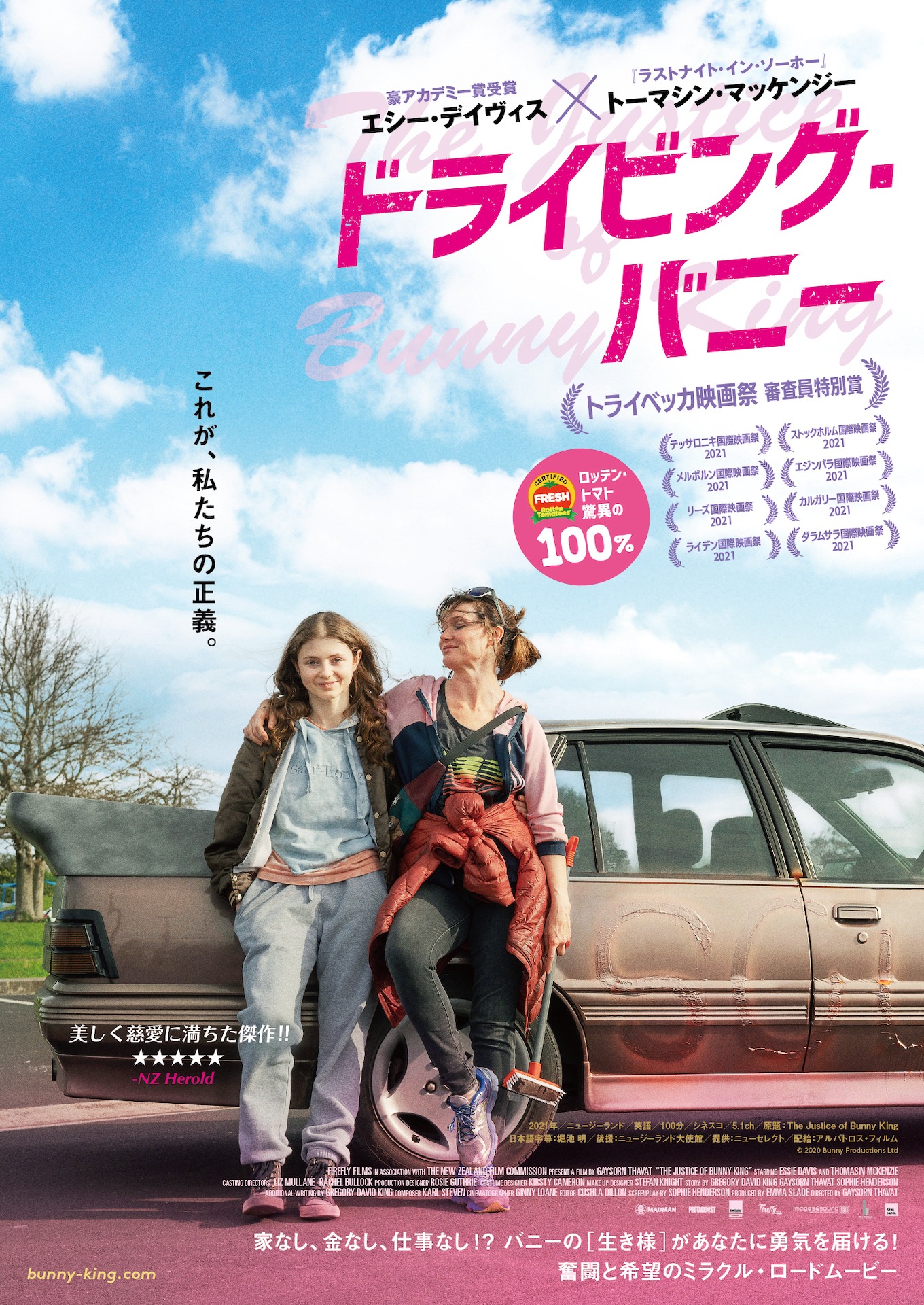 「ドライビング・バニー」ポスタービジュアル