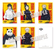 メニュー注文特典のポストカード（第1弾デザイン）。