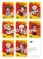 メニュー注文特典のポストカード（第2弾デザイン）。