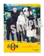 カフェ予約特典のステッカー。