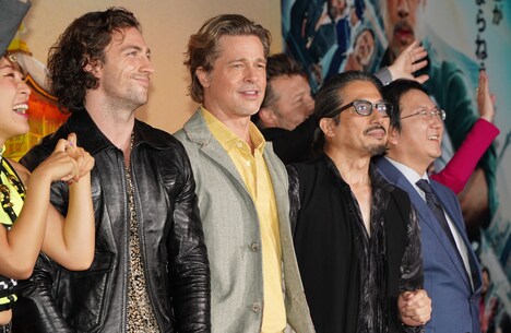 「ブレット・トレイン」ジャパンプレミアの様子。